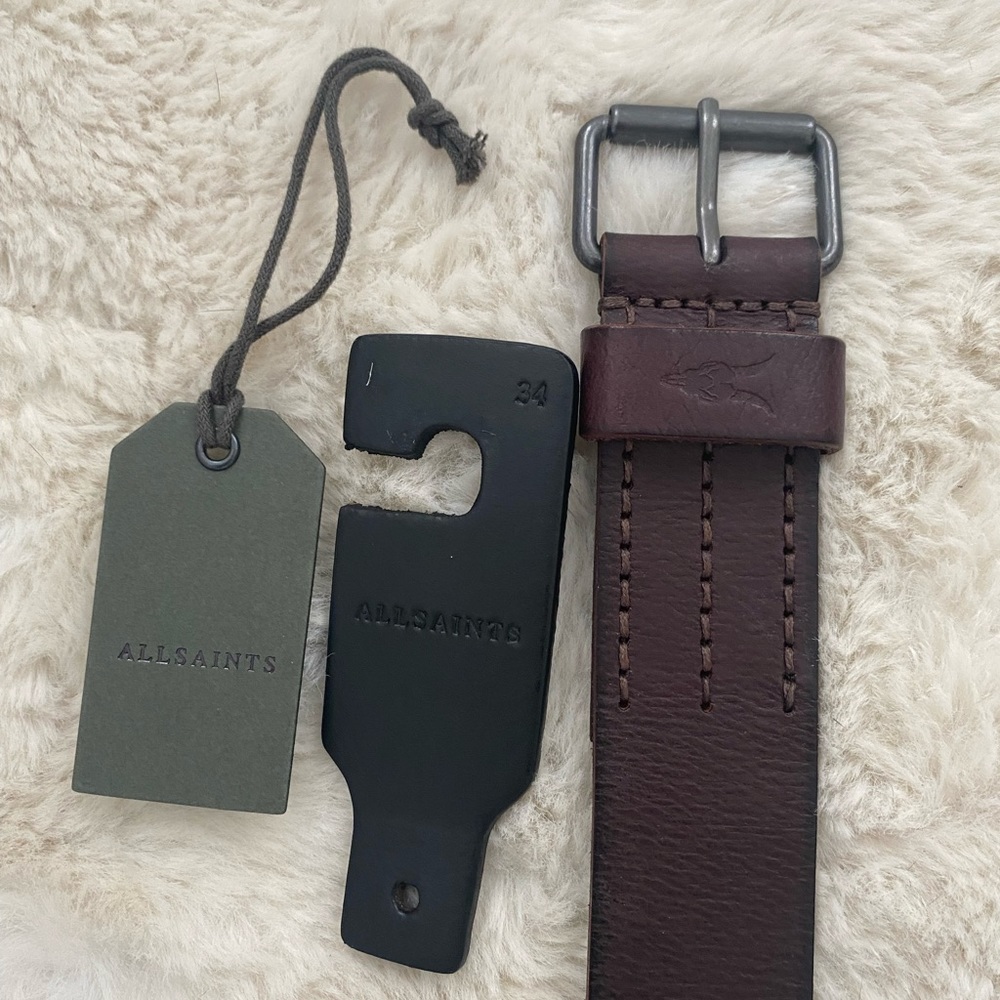 Man’s bran new belt from allsaints UK size 34